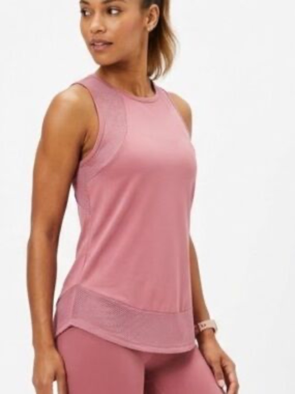 Avia XXL Salmon Pink Sleeveless Workout Top